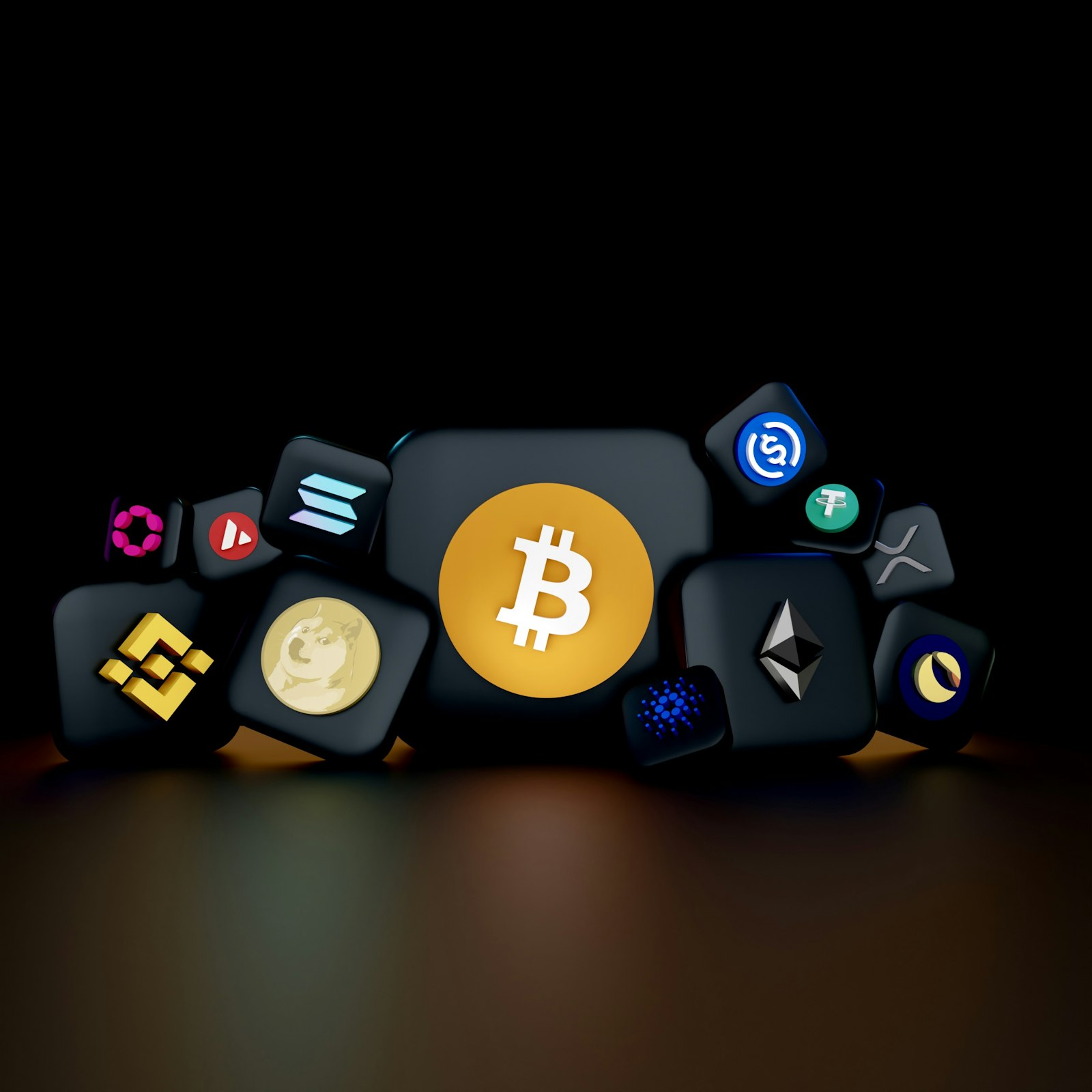 Ledger and Trezor hardware wallets side by side